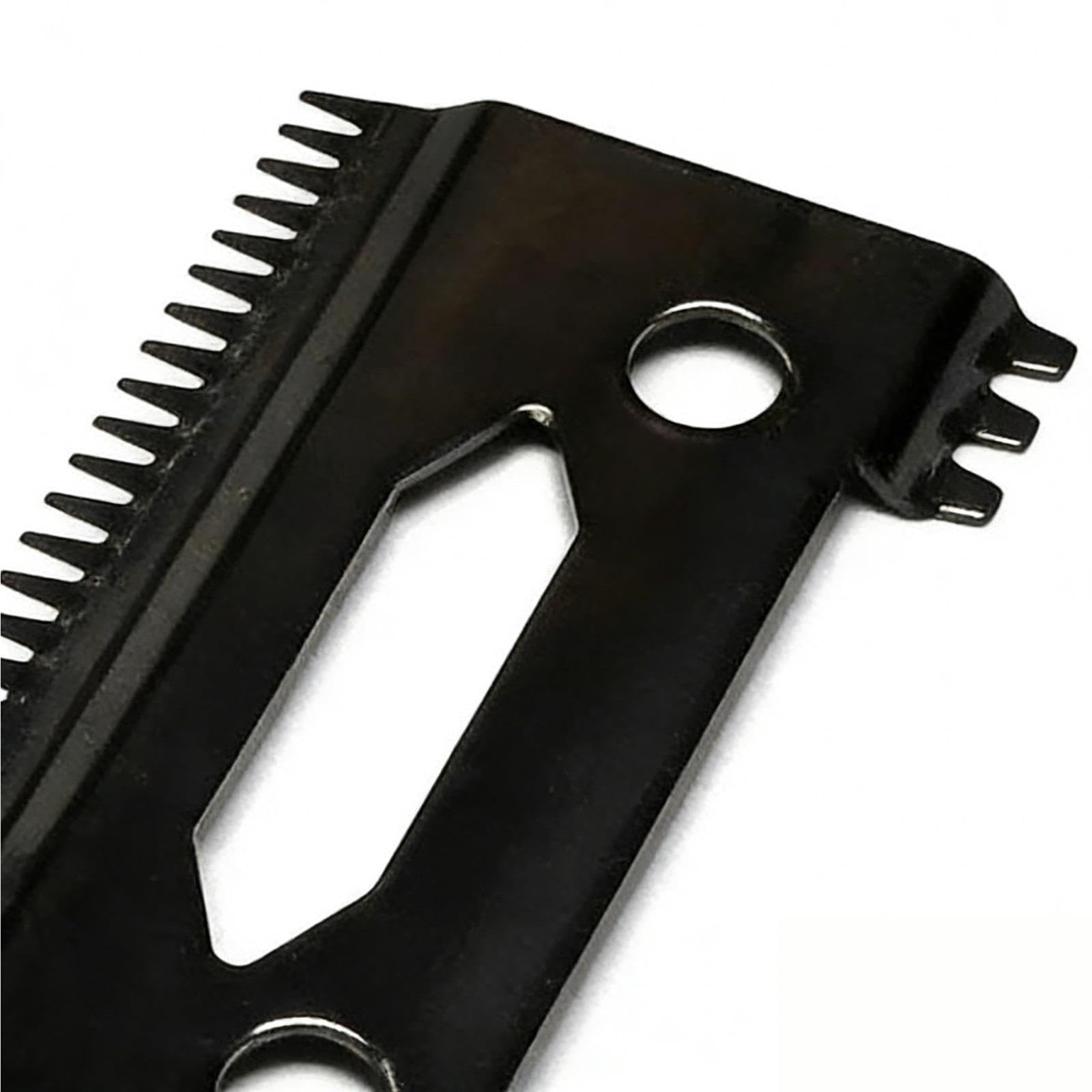 Lames de tondeuse en forme U à dents profondes, lot de 3 pièces