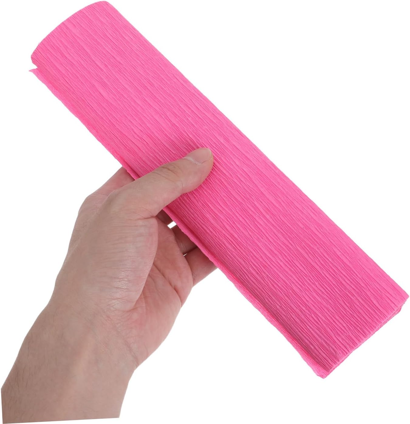 Unomor Crepe Paper Flower DIY Kit with Realistic Texture Crepe Paper Sheets, Floral Iron Wire, and Florist Tape for Wedding and Everyday Spaces Crafting