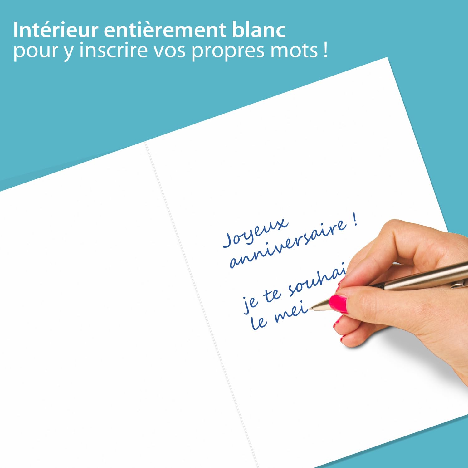 Carte Anniversaire 18 Ans Design Original Journal Année 2008 Format A5 Avec Enveloppe