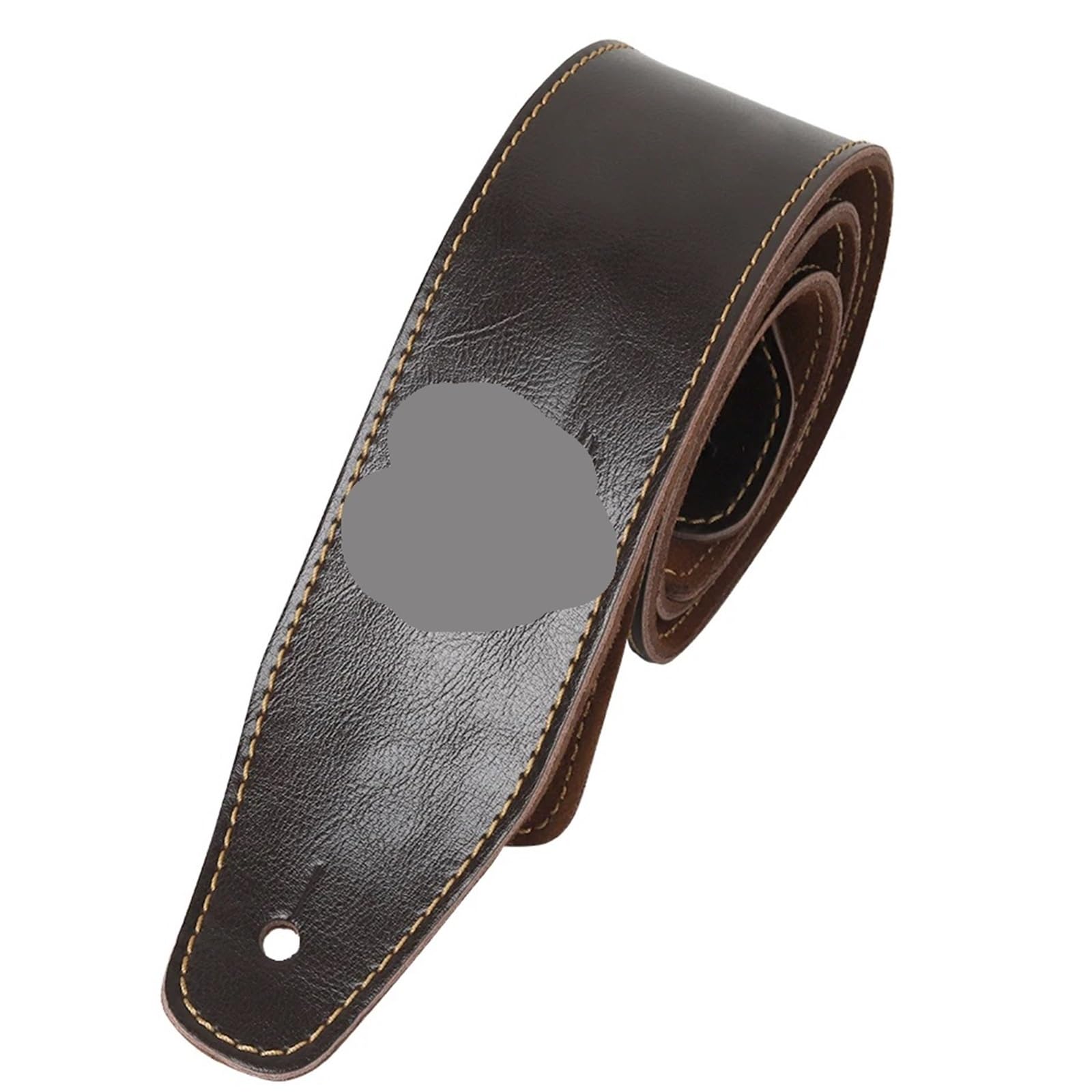 Correa ajustable de cuero genuino for guitarra acústica, eléctrica y bajo. Accesorios for Para Guitarras Bajas