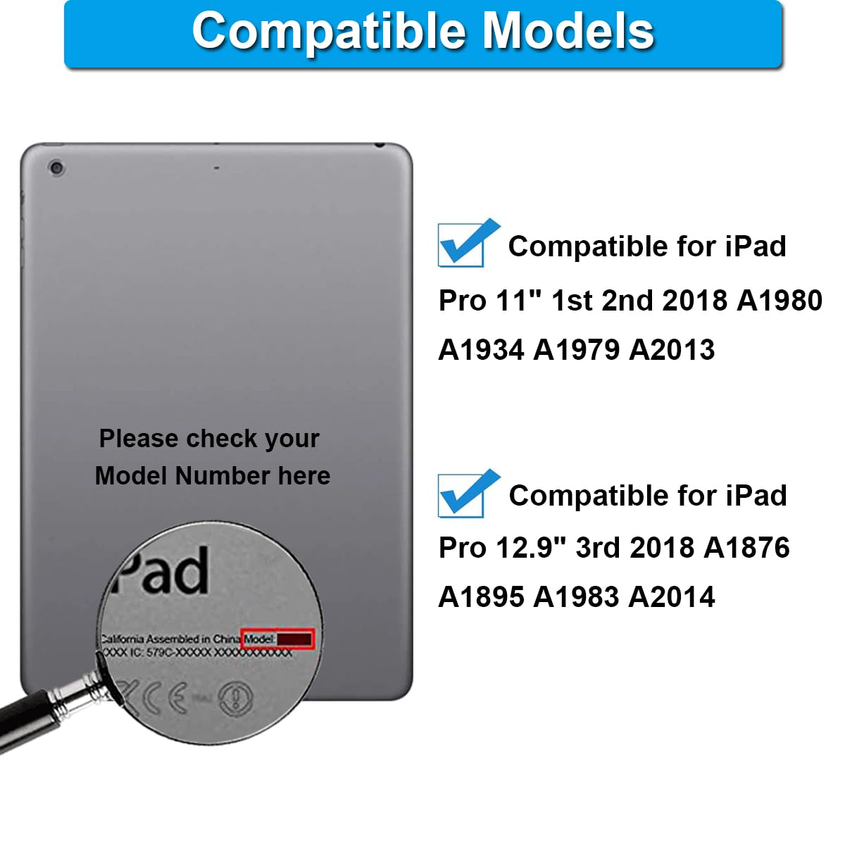 Connettore Dock per iPad PRO 11“ 1st 2nd 2018 A1980 A1934 A1979 A2013 Porta di Ricarica, per iPad PRO 12.9” 3rd 2018 A1876 A1895(Nero)