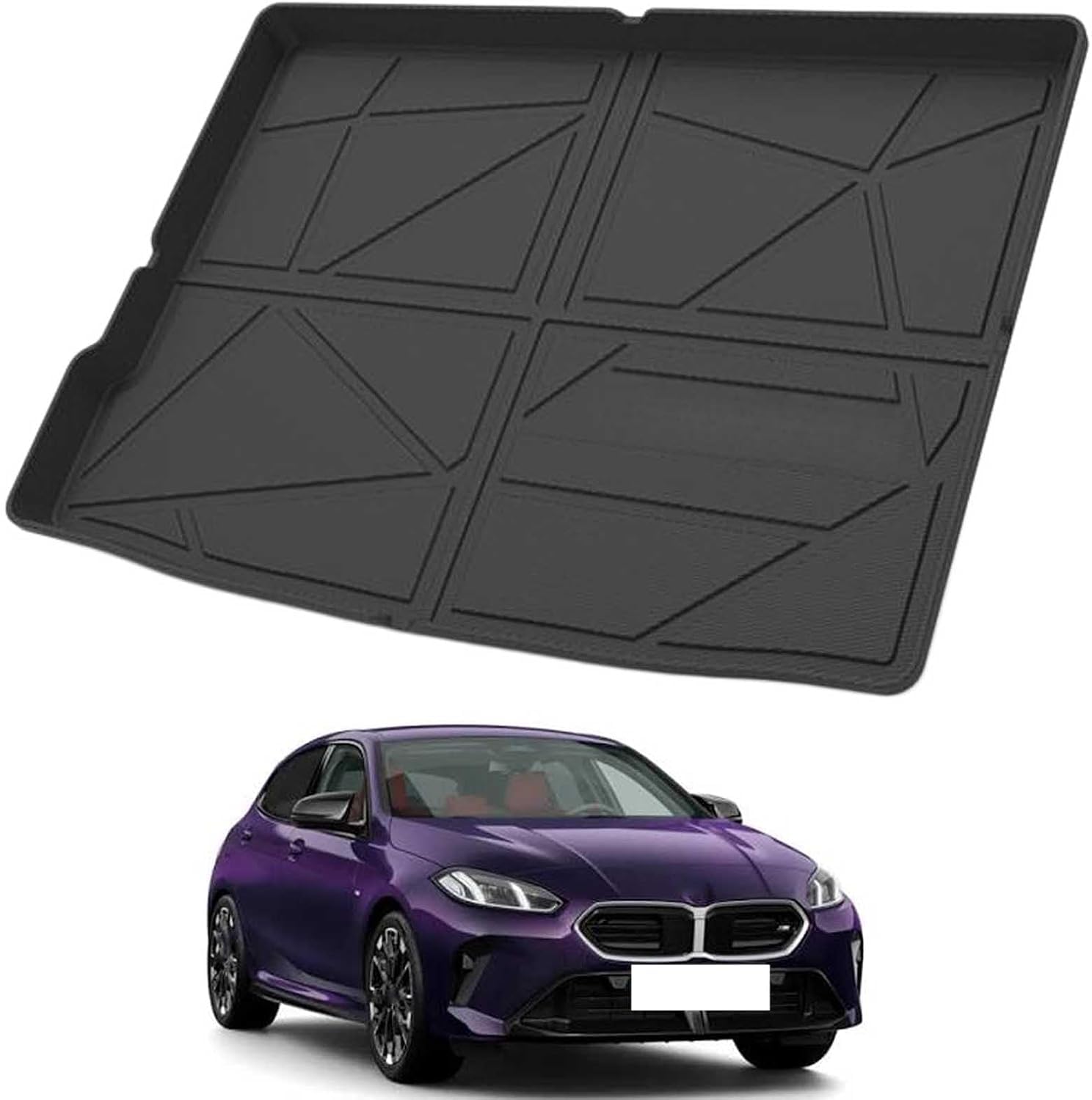 PLAKDFUU Bootmat for BMW 1 Series Hatchback 2020 easyclean protector