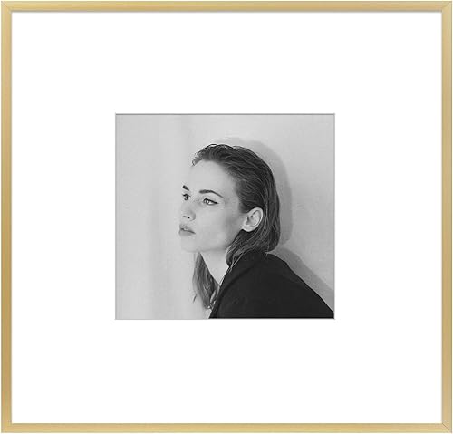 Vista 301 de Golden State Art - Portarretratos de aluminio de 18 x 24 pulgadas - con paspartú para fotos de 16 x 20 pulgadas o sin paspartú para póster de 18 x