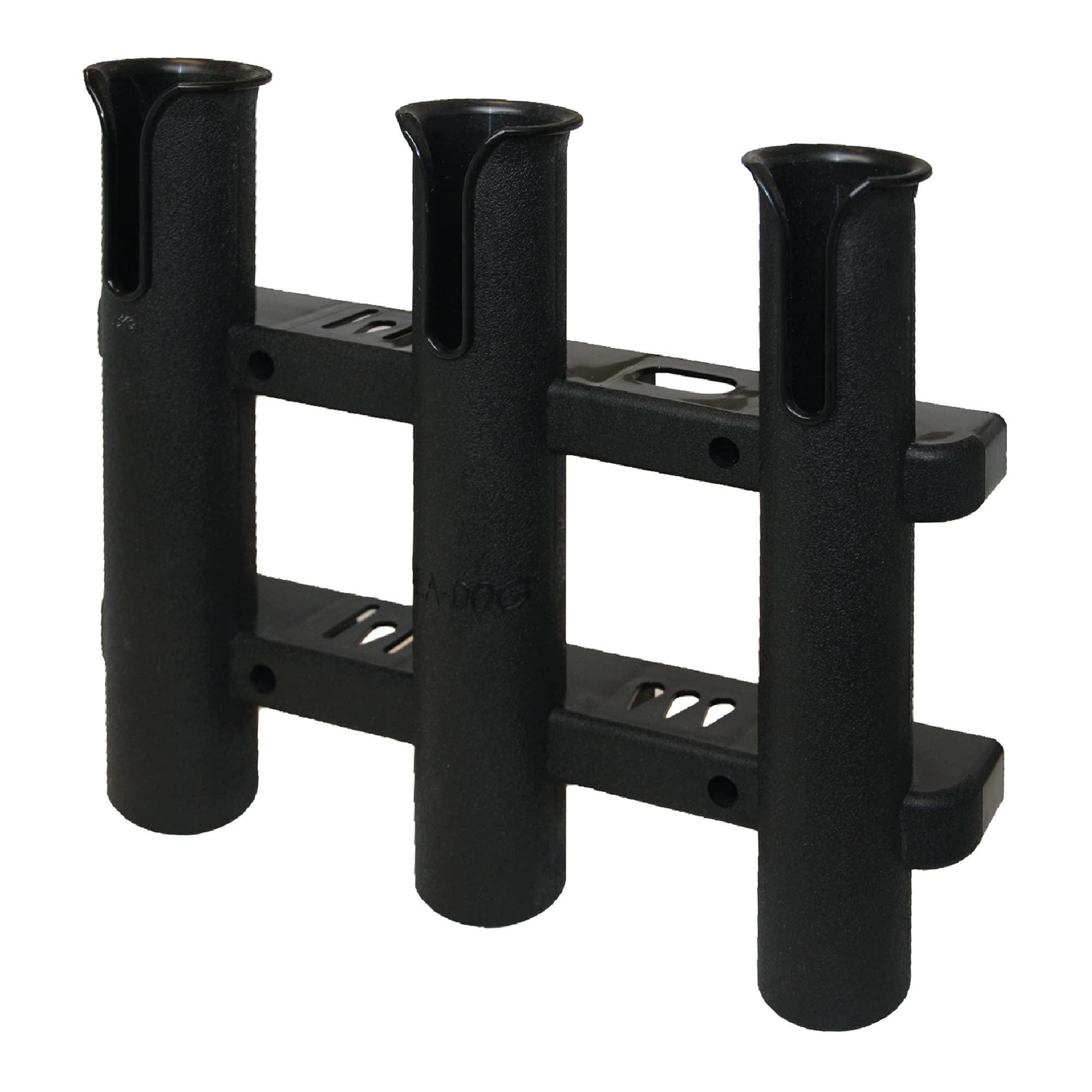 Rod Holders 3 Tube Rack Fishing Pole Holder for Boat Kayak Crate Garage Storage with Hardware (3 Pole)