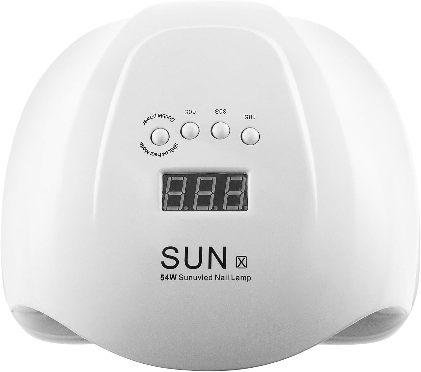 UV LED Nail Lamp 54W, Nail Dryer Gel Polish Light, UV Nail Light With 4 Timer Setting, Professional Nail Art Tools With Automatic Sensor