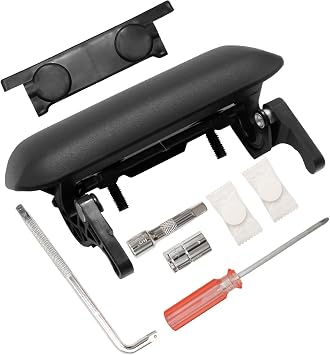 Exterior Rear Tailgate Handle for Ford Ranger 1998-2011, Car Tailgate Handle for Ford Ranger 1998-2011, OE 1L5Z9943400AAA Black