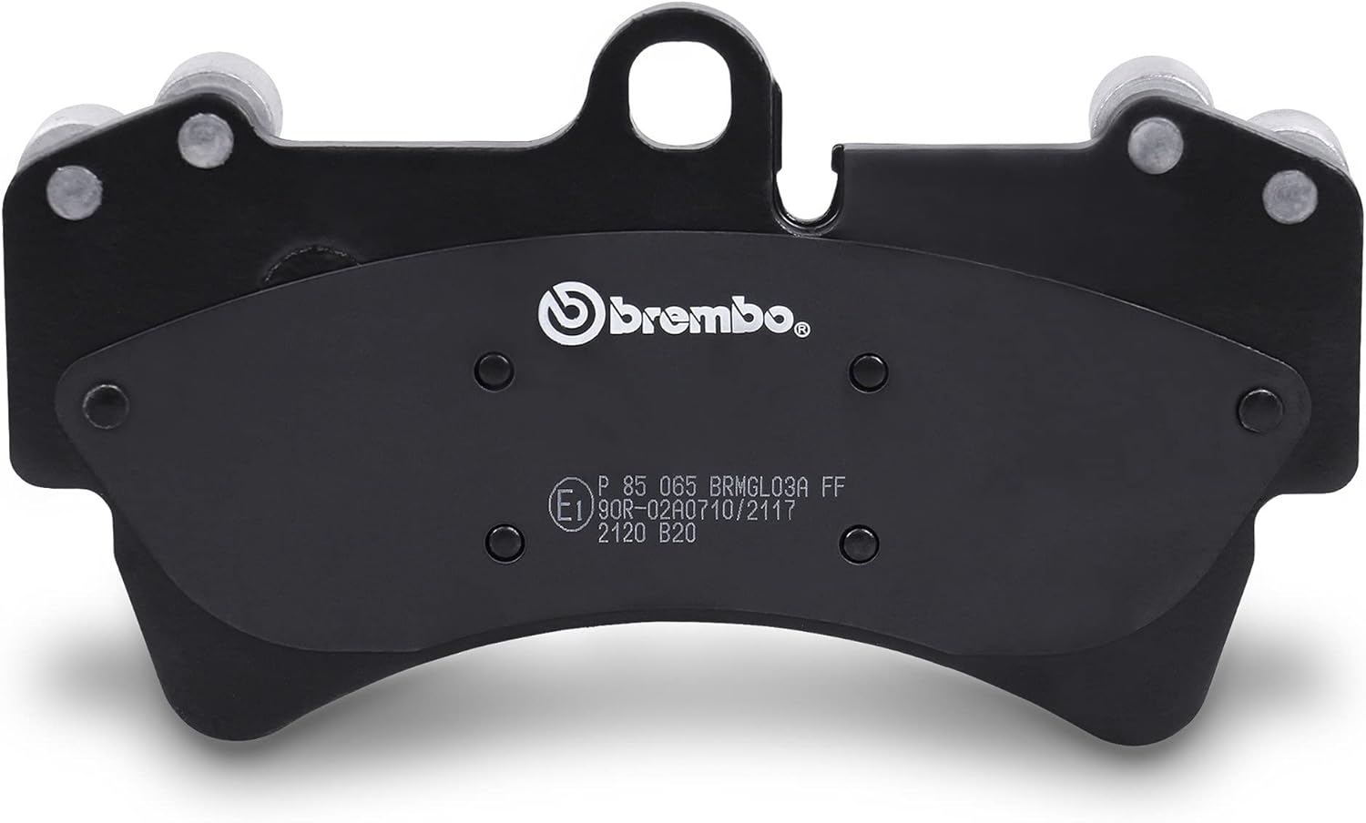 Brembo P85065 Low-Met Front Disc Brake Pad Set AUDI/PORSCHE/VW OE# 95535193911