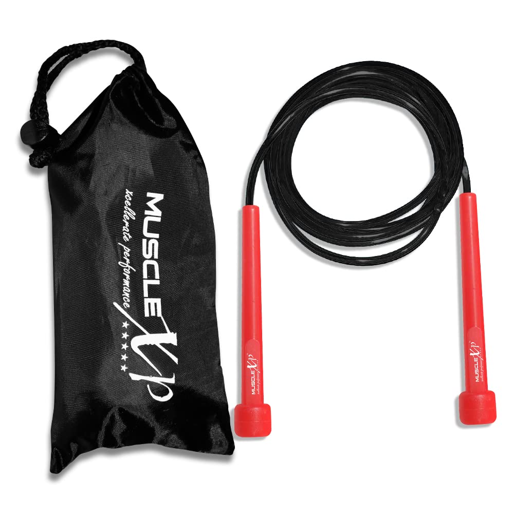 MuscleXP Skipping Rope (Jumping Rope) for Men, Women & Children, Tangle Free Jumping Rope for Kids (Orange/Black) (B09QWXV1Y2) Amazon Price History, Amazon Price Tracker