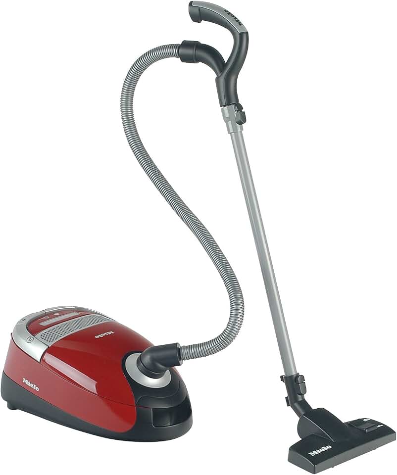 Theo Klein 6863 Miele Staubsauger I Batteriebetriebene Saug- und Soundfunktion I Mit An-/Ausschalter