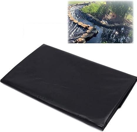 Image 3 x 3m、4 x 6m、5 x 8m flexible Waterproof Heavy Duty Fish Pond preformed Liners Garden Pool Membrane Reinforced Landscaping (Size : 2.5x2.5m/8x8ft) Image 3 x 3m、4 x 6m、5 x 8m flexible Waterproof Heavy Duty Fish Pond preformed Liners Garden Pool Membrane Reinforced Landscaping (Size : 2.5x2.5m/8x8ft)
