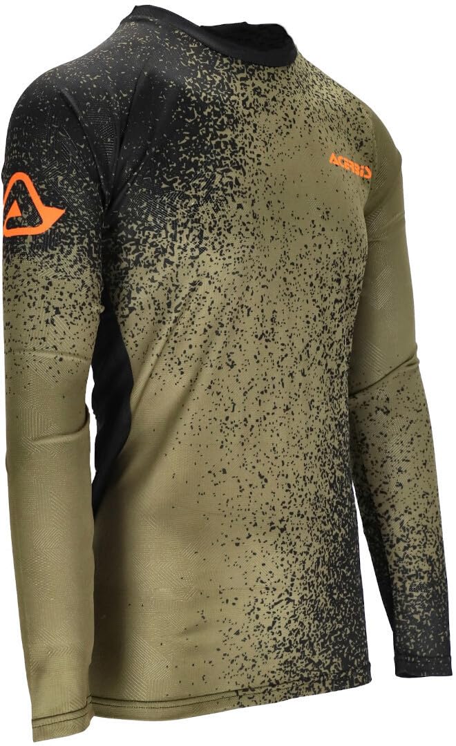 Acerbis X-Duro 2.0 Maglia Motocross, verde militare, M