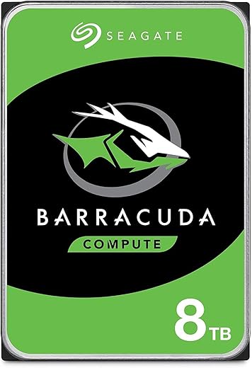 Seagate BarraCuda, 8 TB, Hard Disk Interno, SATA da 6...