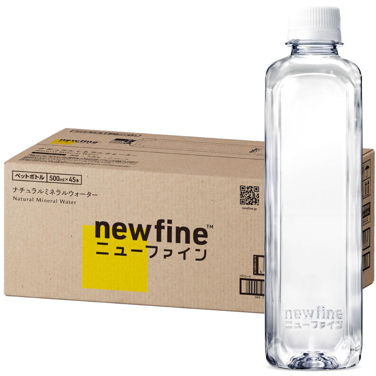 Amazon.co.jp: newfine ニューファイン 水 ラベルレス シリカ水 500ml