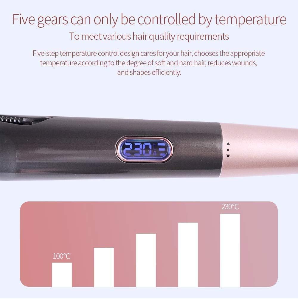 Professional Hair Straightener Curling Iron 2in1 Ceramic Twisted Flat Beauty Tools Adjustable Temp LCD Digital Display