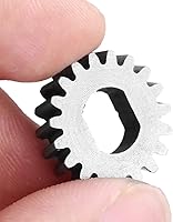 Vista 4 de Acouto Engranaje de motor de techo corredizo de acero inoxidable 19 dientes de techo corredizo Kit de reparación de engranajes de motor LTSEK-0068