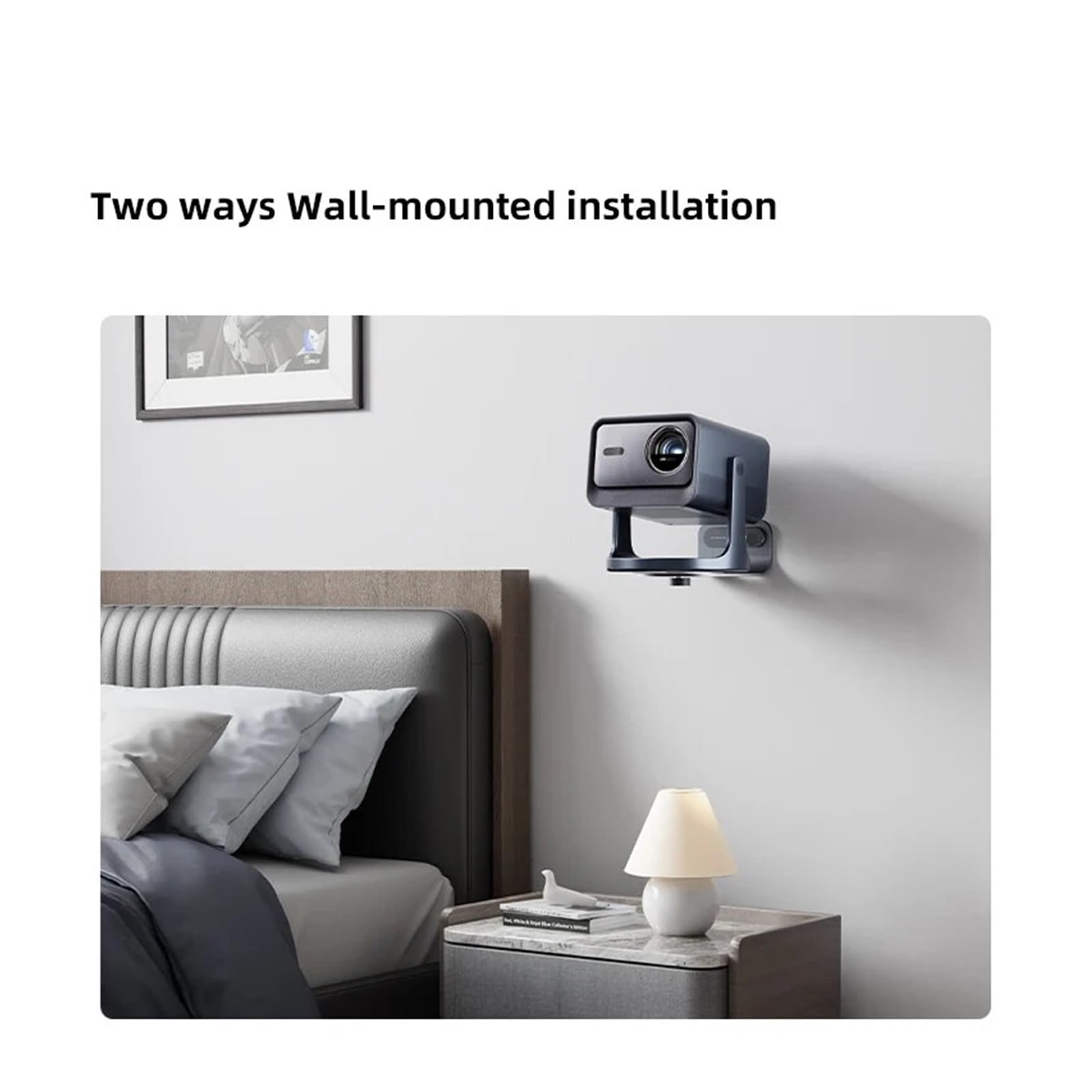 ASW8 Heimprojektor, universelles Wandhalterungszubehör, kompatibel mit Hisense C1S C2 Pro C3 Ultra-Serie