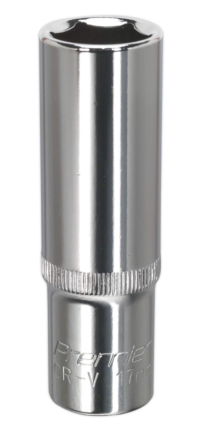 Sealey SP1217D Walldrive® Socket 17mm Deep 1/2sq Drive Fully Polished