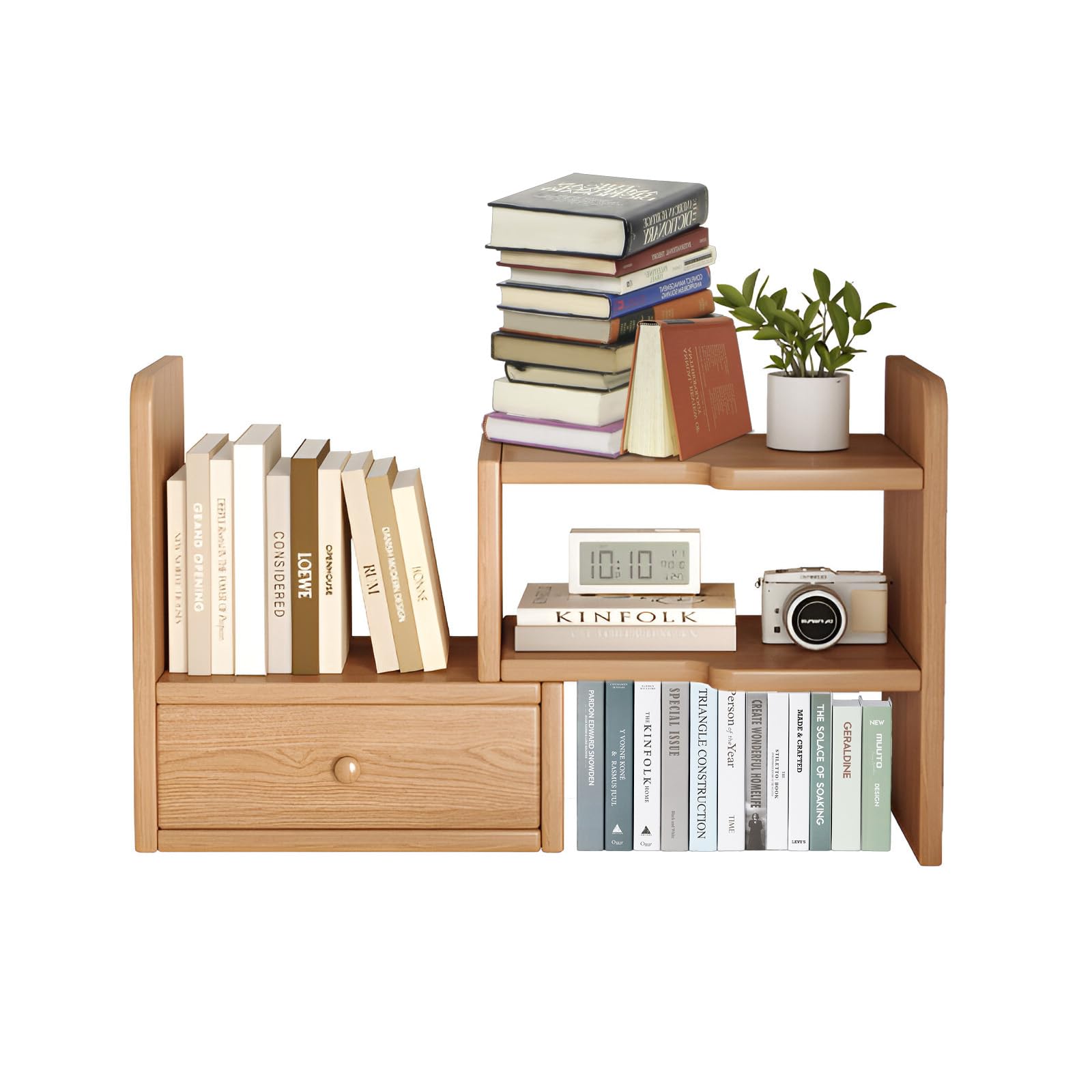 Estantería ajustable con cajones extensible para organizar tu escritorio