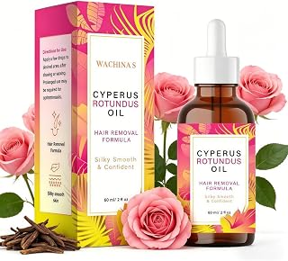 Cyperus Rotundus Oil For Hair Removal Soft Smooth Skin Care Deep Hydration Inhibition After Shave Oil,60ml