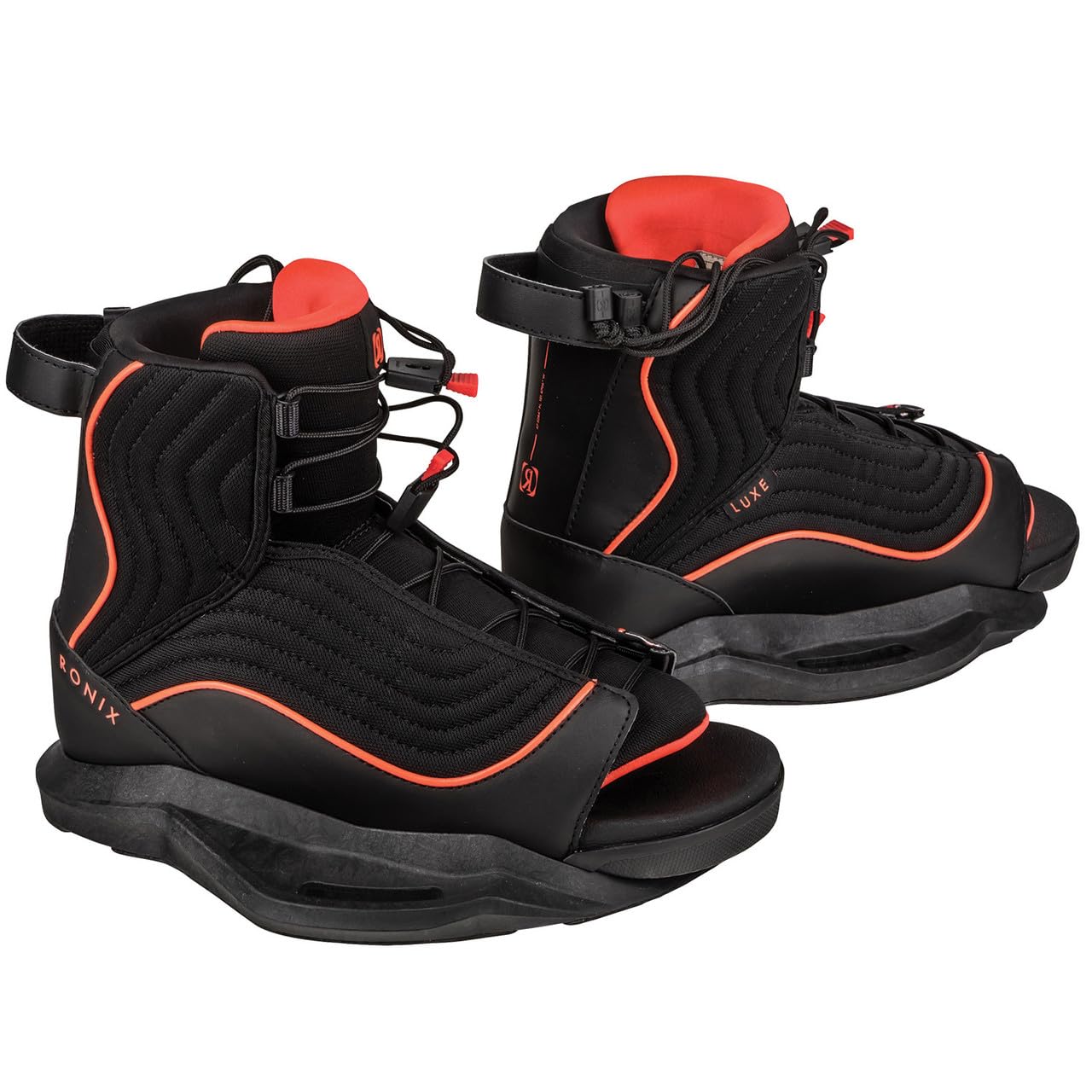 RONIX Luxe Boots 2023 Black/Coral