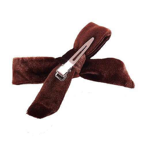 Miniatura 6 de inSowni Paquete de 189 pares de pinzas para el pelo de cocodrilo con lazo de terciopelo sólido, accesorios para el cabello para bebés, niñas,