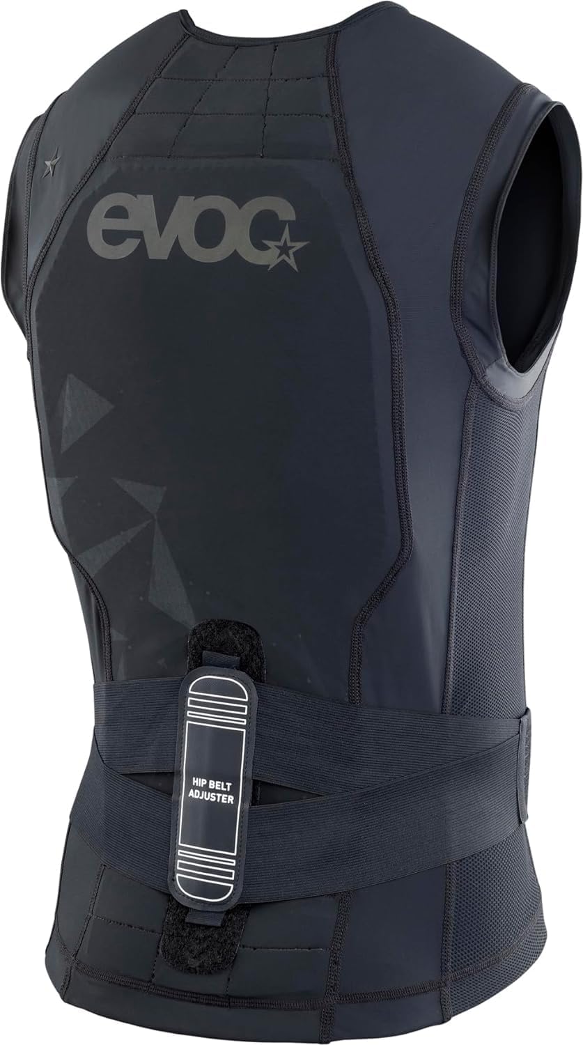 EVOC Protector Vest Pro Men, Protector Waistcoat (LITESHIELD Flex Back Protector, AIRO Flex Hip Belt, Incl. Odour-inhibiting Technologies, Machine Washable, Size:
