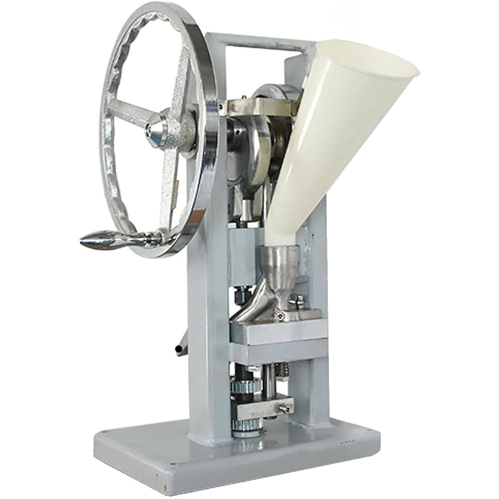 Macchina manuale della stampa della compressa, spessore regolabile 0-6mm, uscita 0-2000 compresse/ora, ideale per uso in laboratorio, pressione 15000 Pa