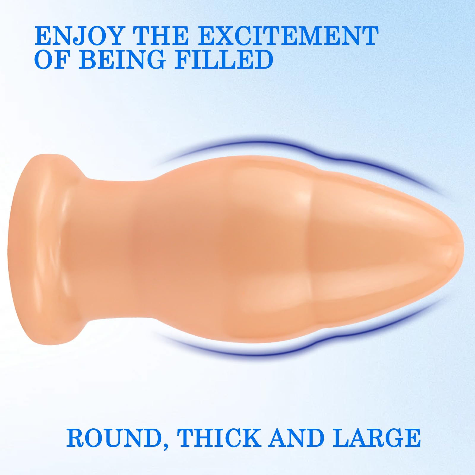 BDSMYOU Plug Anale Extra Large Sex Toys,Dildo Anale con Ventosa,Dildo Gigante XXL Anal Plug Analesex Toy,Dilatatore Ano per Donna Uomo,Toys Sessuali per Coppie