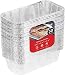 Aluminum Pans for Bread Loaf Baking (50 Pack) 8x4 Aluminum Foil Loaf Pan - 2 Lb Bread Tins, Standard Size, Compatible with Roadpro 12 Volt Portable Stove - Perfect for Baking Cakes, Meatloaf, Lasagna