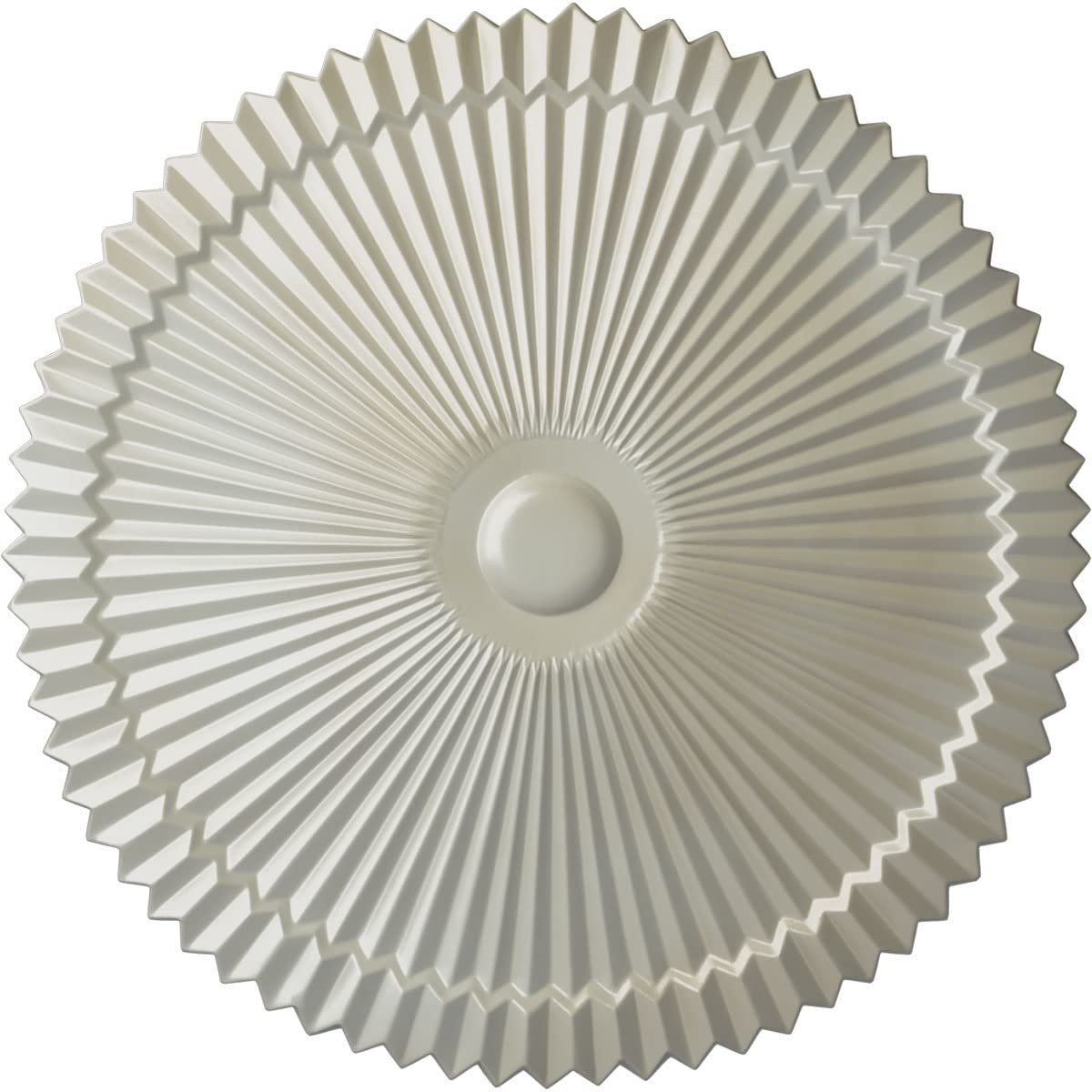 Médaillon de plafond 24" bleu pour sublimer le lustre du salon familial
