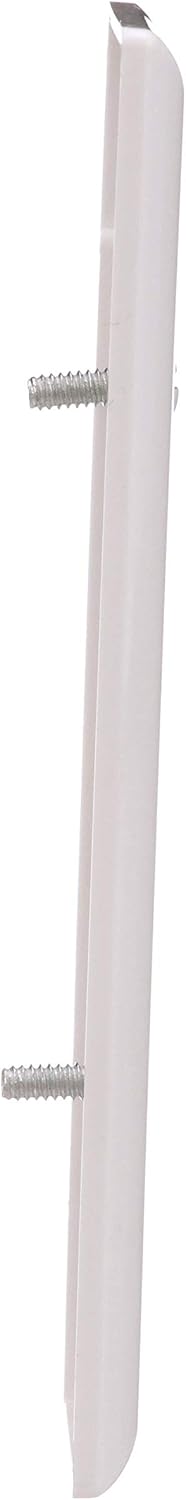 Eaton STE1W Polycarbonate 1-Gang Toggle Sectional Mid Size End Wall Plate, White