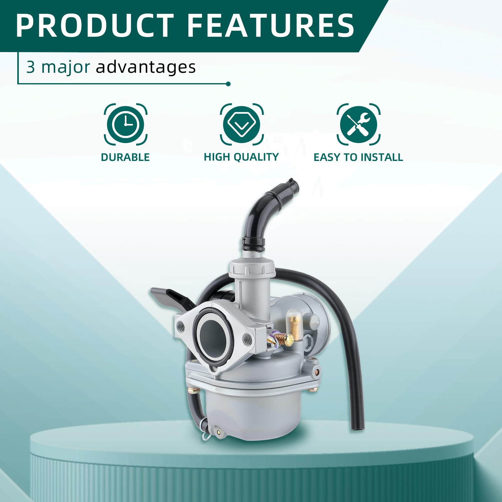 PZ19 Carburetor Compatible with Taotao 50cc 70cc 80cc 90cc