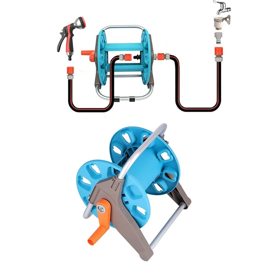 XYJBHB Compact Hose Reel With 30m (u00f8 12 Mm) Of Multi-Purpose