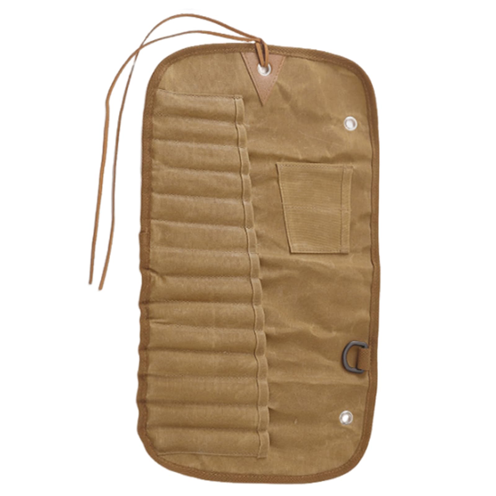 Fahoujs Camping-Besteck-Aufbewahrungstasche, Camping-Utensilien, Organizer, Gabellöffel, Rolltasche, Geschirr, Aufbewahrung, Aufhängetasche, leicht zu transportieren, Camping-Utensilien, Organizer Sport & Freizeit