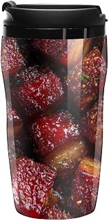 Braised Pork Belly Novelty Coffee Mug Insulated Tumbler Leak Proof Travel Cup With Lid 250 350 Ml