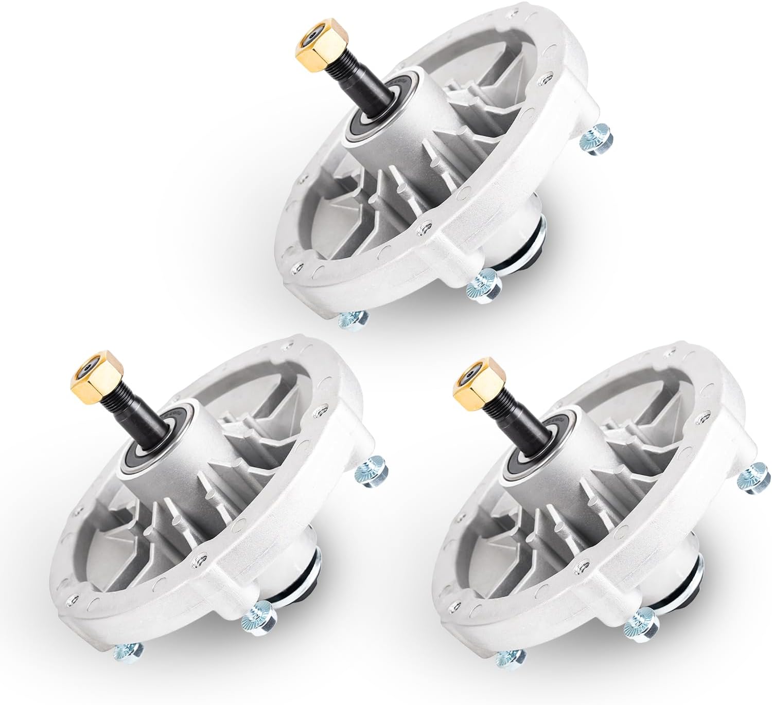 116-5712 Mower Spindle Assembly for 42"/48"/52" Deck, Compatible with Ex-Mark Toro Quest QST20BE422 QST22BE482 QST23KC482 QST23KC522 QST24BE522, Replaces 116-3497 109-8744 109-6394, 3 Pack