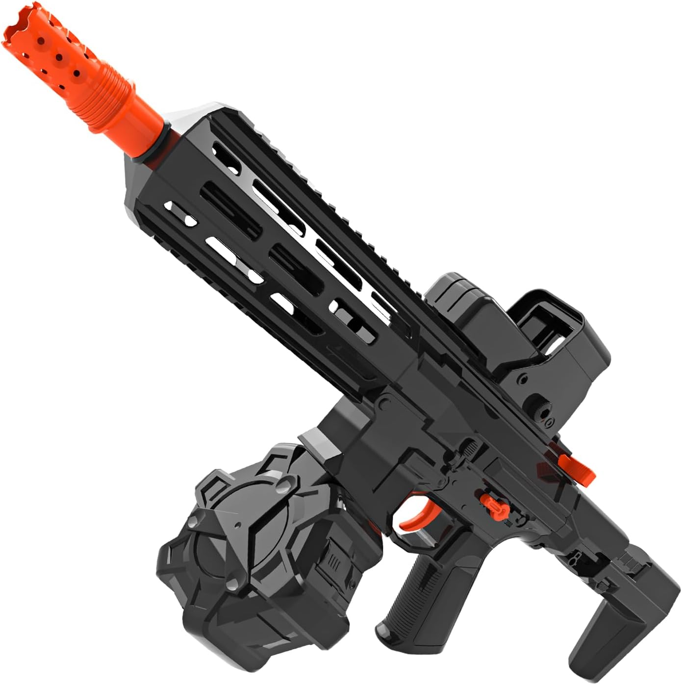 Gel Trace Fire Blaster,M416 Manual and Automatic Blaster Electric,Large Capacity with Drum,Goggles for Outdoor Activities,Ages 14 & Up