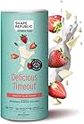 Shape Republic Beauty Slim Shake Strawberry & White Chocolate (420g) | Gewichtsmanagement Shake für Frauen | proteinreicher Diät Shake zum Abnehmen | vollwertiger Mahlzeitenersatz mit 23 Vitaminen