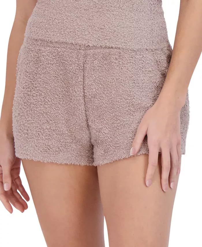 Short de nuit en chenille pour vos soirées cocooning à la maison