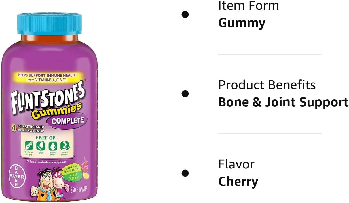 Flintstones Gummies Complete Children's Multivitamin