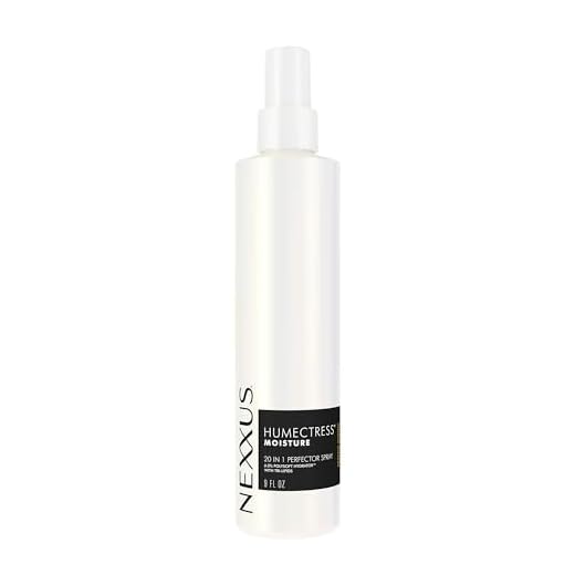 Nexxus Humectress Leave-In Conditioner Spray 20-in-1 Perfector for Dry Hair With Biotin & Hyaluronic Acid 9 oz