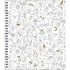 Johanna Basford 12-Month 2026 Weekly Coloring Calendar Calendar Engagement Calendar, June 3, 2025