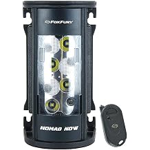 Fox Fury 200-400-100 Nomad NOW Fire and Impact Resistant Waterproof Scene Light/Area Light with Multi-Activation, 2500 Lumens