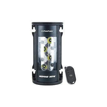 Fox Fury 200-400-100 Nomad NOW Fire and Impact Resistant Waterproof Scene Light/Area Light with Multi-Activation, 2500 Lumens