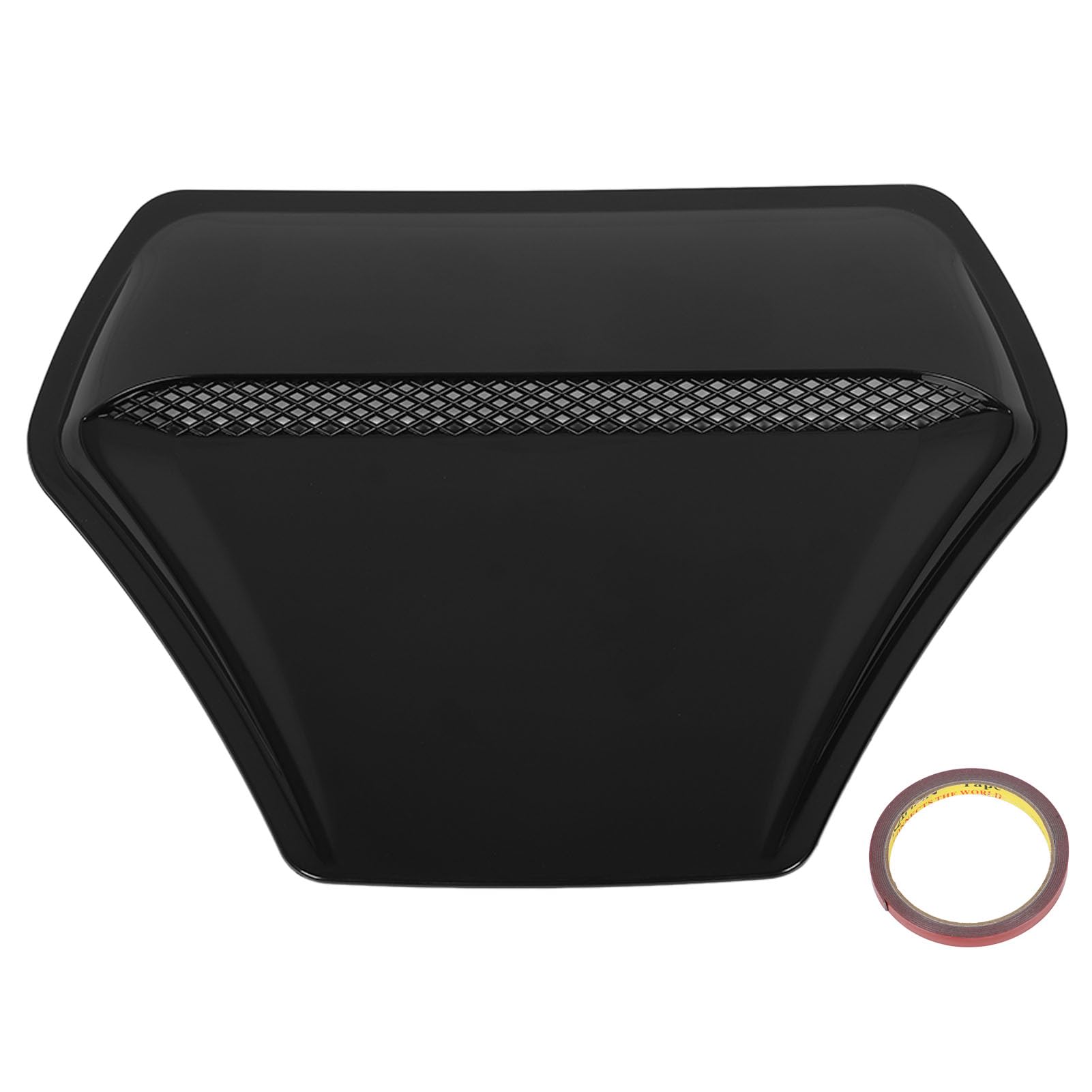 Car Hood Air Vent Cover forLancer X EVO 10, Heat Bonnet Air Outlet Trim, Improved Performance, Universal Air Intake Grille Inlet Trim Decor Cover (Glossy