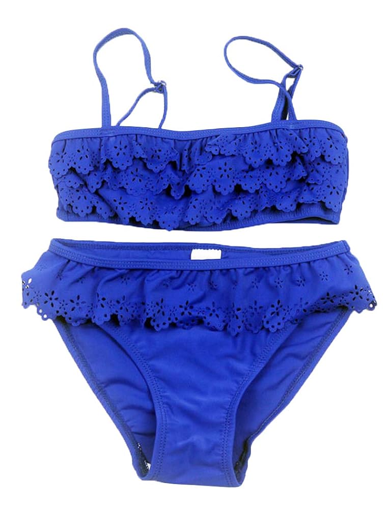 Amazon.com: ASHER FASHION Girls 2 Piece Bathing Suit Layered