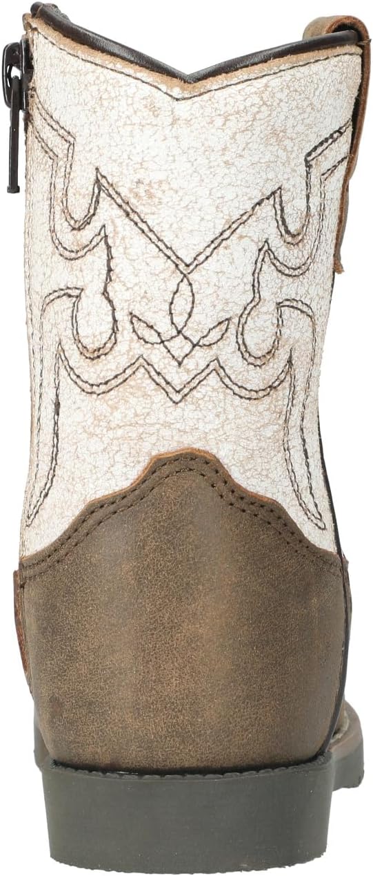 Smoky Mountain Boots Toddlers' Autry Square Toe Leather Western Cowboy Boots