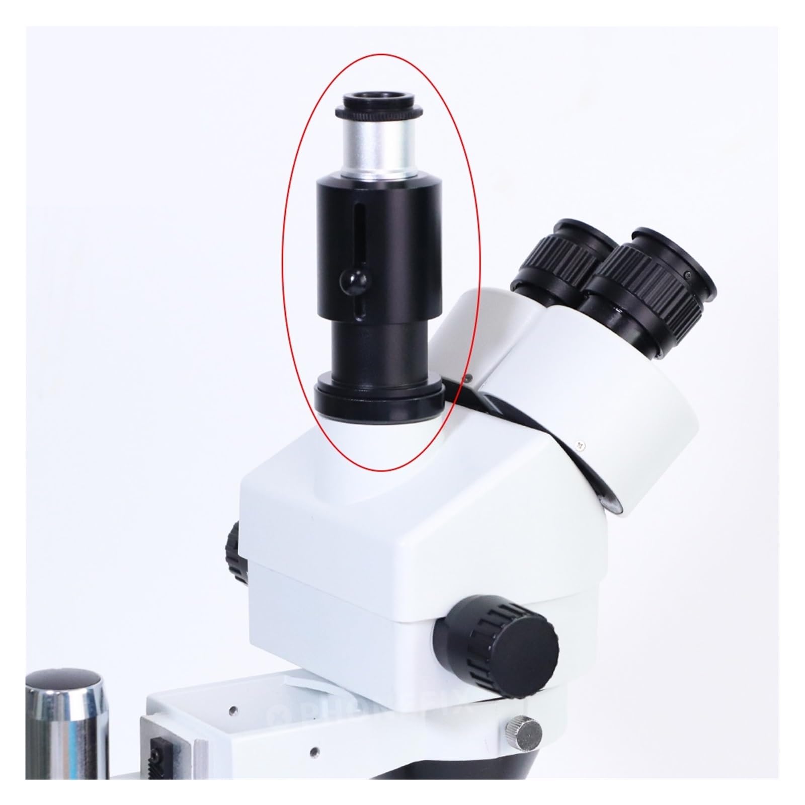 Mikroskop cyfrowy, Mikroskop Trójokularowy Z Adapterem Do Okularu Aparatu 23,2 Mm