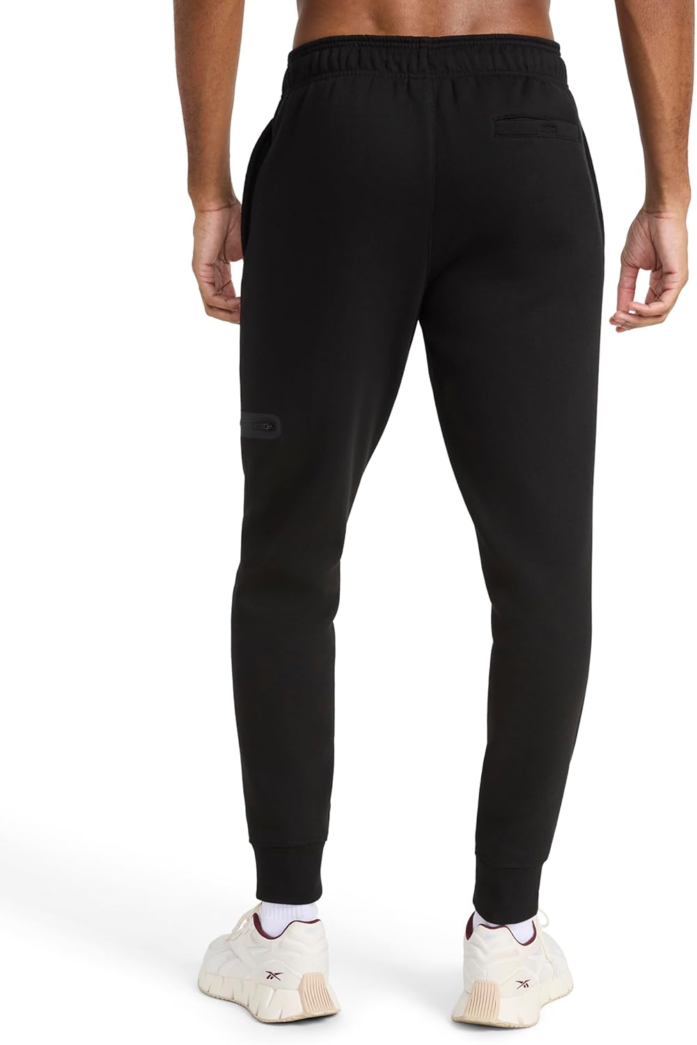 Reebok Mens Radar Fleece Jogger, Standard Fit, 30” Inseam, Midweight Cotton-Poly Fleece Fabric - Image 2