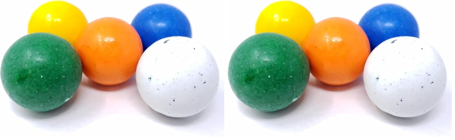 Candy Retailer Jawbreakers (Giant with Bubble Gum Center, 1 Lb) (Pack of 2)